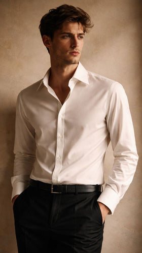 Beige Dress Shirt