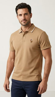 Beige Polo Shirt
