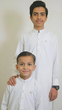 Off White Kameez Shalwar